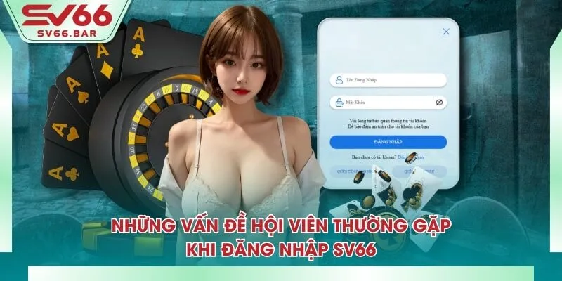 Những vấn đề hội viên thường gặp khi đăng nhập SV66